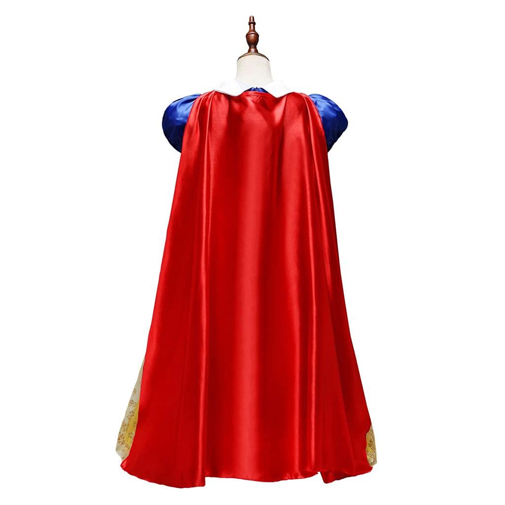 Dressy Daisy Girls' Princess Costume With Cape Fancy Dresses Up Halloween Party Size 10