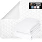 Gorilla Grip Washable Toddler Mattress Incontinence Pads, Reusable Waterproof Bed Underpads, Absorbent Leak Proof 52X34 2 Pack S
