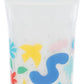 Nuby No Spill Insulated Cool Sipper Transition Cup With Soft Slicone Rim Spout | 9 Oz/ 270 Ml | 2 Pack Printed: Aqua Animals & W