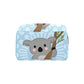 Yeshop Koala Bear Blue Polka Dot Personalized Diaper Bag Backpack Tote With Name,Custom Travel Nappy Mommy Bag Backpack For Baby
