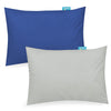 Biloban Organic Cotton Toddler Pillowcase 2 Pack, (Pillowcase Only) Kids Pillowcase For Sleeping Fit Pillow Sized 13'X 18' Or