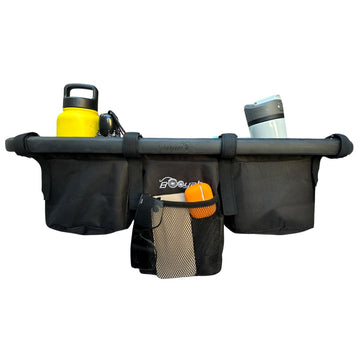 Double Stroller Organizer For Bob Duallie And Baby Jogger City Mini Gt Black
