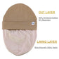 Jersey Beanie Hat For Newborn Baby Boys Girls Silky Satin Lined Hats Bonnet Toddler Infant Little Kids Beanies Caps(6M-3T,006 Co