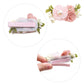 Flower Hair Clips Set For Baby Girl Lightweight Floral Hair Bow Accessories With Boutique Fully Lined Alligator Clip 3Pcs For To