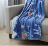 THESTORY Box Glow in The Dark Radium Blanket for Kids Super Soft & Warm Glowing Blanket for Toddler (100x150 cm, 08 Year) (Astr