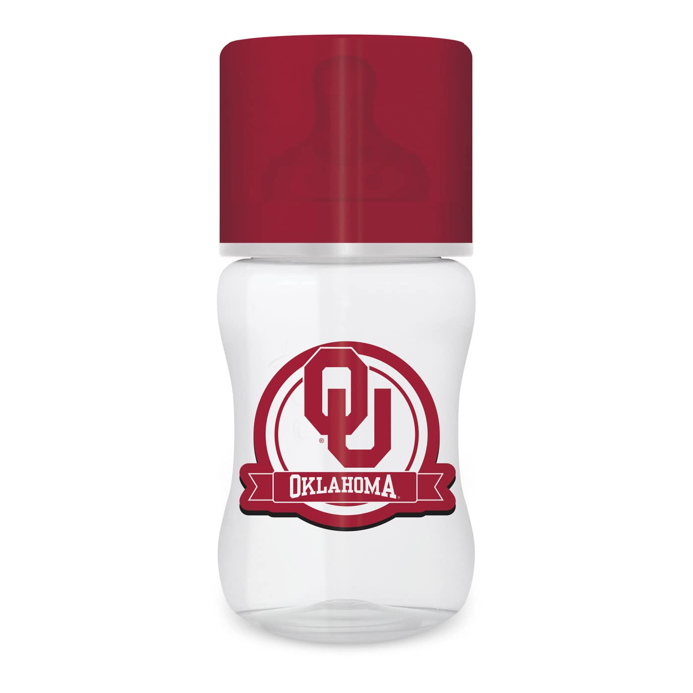 BabyFanatic Baby Bottle - NCAA Oklahoma Sooners - Officially Licensed for Your Little Fans Meal Time