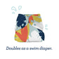 Esembly Cloth Diaper Outer, Swim Diaper, Waterproof Cloth Diaper Cover, Leak-Proof and Breathable Layer Over Prefolds, Flats or