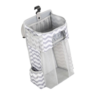 BNF Baby Crib Bed Hanging Bag Rack Bedside Diaper Organizer Bag PP Support Plate Stripe | Baby | Nursery Bedding | Nursery Beddi