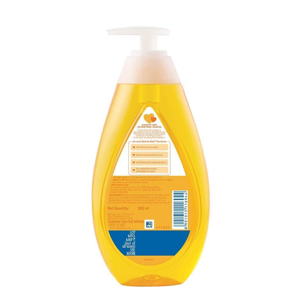 2 Pk. Johnson'S Baby Shampoo 500Ml (1000Ml Total)