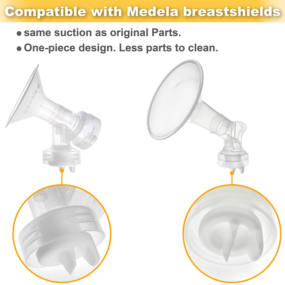 Nenesupply 4 Pc Duckbill Valves Compatible With Medela And Avent Pumps Not Original Medela Pump Parts Work With Medela Pump In S