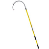 Heavy Duty 7.6ft Emergency Insulated Rescue Hook ,Detachable 19in Hook Head, epoxy Insulated Pole for Fire Electrician Anti-elec