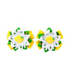 Lemon Bow Clips Baby Girls Fruits Bowknot Pin Kids Girls Yellow Lemon Hair Bow Clips BBG97 (Set-C)