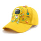 Bold N Elegant KidS Space Adventure 3D Astronaut Stylish Cartoon Cotton Summer Sun Cap Hat With Visor For Boys And Girls 3 To 1