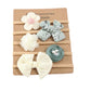 Anzailala Baby Hair Band 5 Pcs Hairband For Baby Girl Flower Hairband For New Born Baby Girl 06 Months, Multicolor
