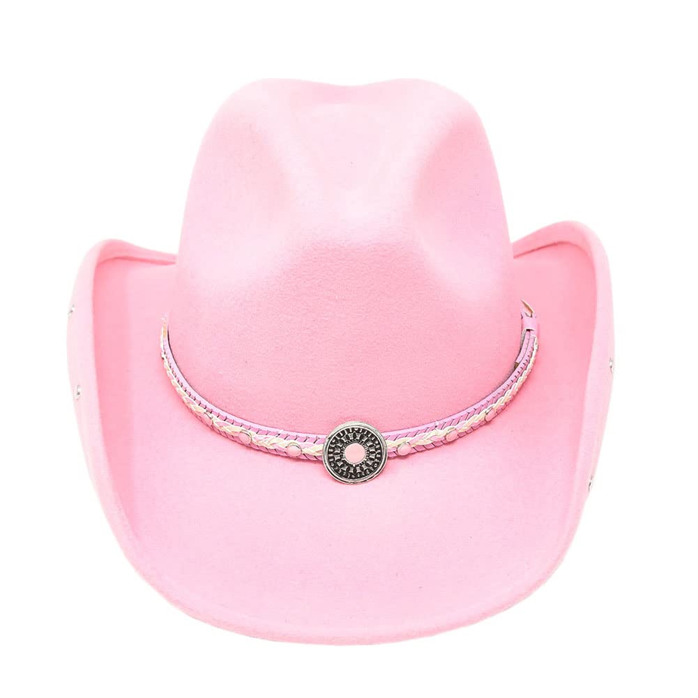 Bullhide Hats Girls' Cowboy, Pink