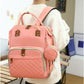 Axone 3 In 1 Baby Diaper Bag Backpack Unisex Travel Nappy For Boys & Girls Waterproof Stroller Straps Large Capacity Pink
