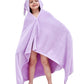 Vauwmsr Kids Hooded Beach Bath Towel Blanket Soft Warm Absorbent Swimming Poncho Shower Towel For Boys Girls, 55' X 28'