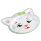 4 Daniel Tiger Mealtime Feeding Plates -Cute Dishes For Kids W/ Daniel Tiger, Trolley, Katerina Kitty Cat & Elaina - Divided Com