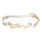 Syga Baby GirlS Leaf Design Headband Soft & Stretchablecotton Hairband For Infants, Toddlers, Little Princesses (03 Years Gold