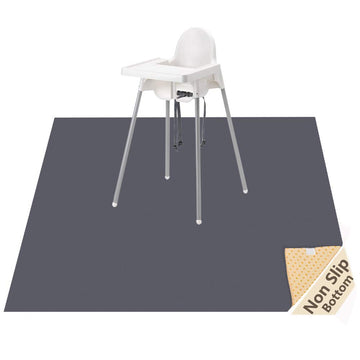 Splat Mat For Under High Chairartscrafts, Womumon Washable Spill Waterproof Anti-Slip Floor Protector Splash Mat, Messy And Tabl