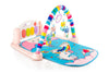 QXWRIFT 5 in 1 Musical Keyboard Mat Baby Play Gym Piano Activity Mat with Lights Sounds and Hand Foot Play Toy for Toddlers Infa