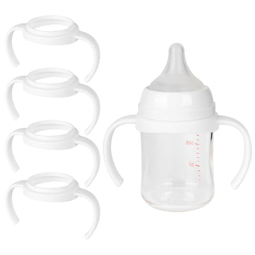 4 Pack Baby Bottle Handles For Pigeon Bottle, Bottle Holder For Newborn