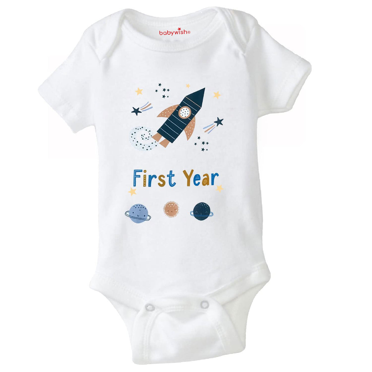 Baby Wish Birthday Gifted To Baby Bodysuits Newborn Birthday Romper Half Sleeve Envelope Neck Cute Outfit First Year Birthday Ro