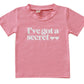 Jeally Toddler Little Girls Going To Be Big Sister Cotton T-Shirt Clothes Short Sleeve Secret Letter Pink Tops Tee Outfit, 2T -