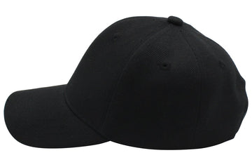 Toddler Baby Boys Girls Baseball Cap Hat-100% Durable Sturdy Polyester Hat, Blk