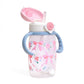 Itzy Ritzy Sippy Cup for Toddlers - Weighted Silicone Straw, Easy-Grip Handles, Snap-Close Leak-Proof Lid, BPA-Free & Dishwasher