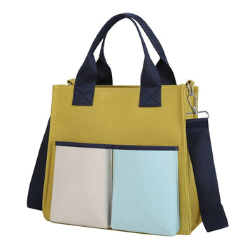 TOYANDONA Diaper Storage Tote Bag Outdoor Nappy Bag Baby Stroller Hanging Tote Handbag for Mom
