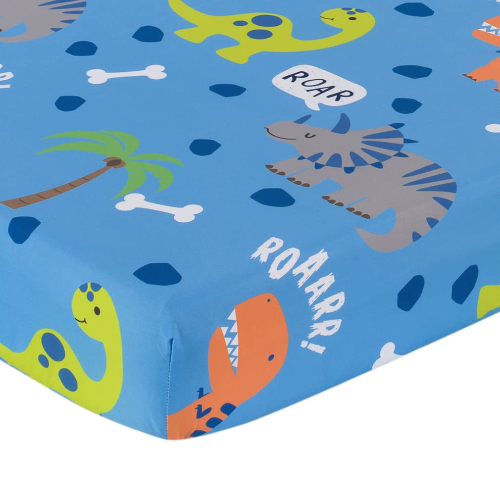 Everyday Kids Dinosaur Toddler Sheets Set
