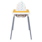 Dadouman Inflatable Supporting Cushion For Ikea Antilop High Chair, Baby High Chair Cushion, Polyester Fabric Cover With Inflata