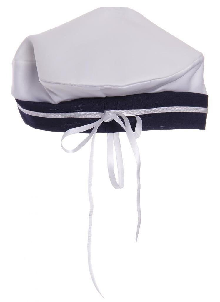 Igirldress Baby Toddler Girls Nautical Sailor Dress With Hat 6Mos White