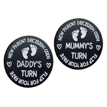 Vbeca New Parents Decide Coins, New Baby Gifts For Mom, Dad Decide Coins For Women, Men, First Pregnancy Mom And Dad Make Christ