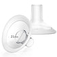 MOOMentaneous Breast Pump Shields Flanges 21mm Compatible with Medela Breast Pumps PersonalFit, Maxflow, Freestyle Flex Swing Ma