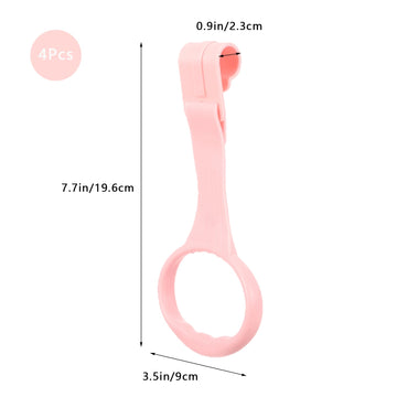 Awleynz 4Pcs Baby Playpen Pull Up Rings, Pull Up Rings For Play Pen, Playpen Accessories For Help Stand Up Walking Training Tool