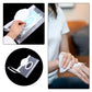 Baixikly 2 Pcs Baby Wipes Dispenser Reusable Wipes Pouch, Baby Wipe Holder Containers Transparent Wipe Carrying Pouches Cases Fo