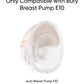 Eufy Original 24Mm Flange (2-Pack), Replacement Accessories For Wearable Breast Pump E10, Food-Grade Soft Silicone, Durable, Com