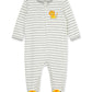 Little Me Clothes For Baby Boys' 100% Cotton Scratch-Free Tag Footed One-Piece Romper Sleeper, Little Lion, Preemie
