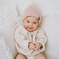 Infant Toddler Baby Girl Boy Knit Sweater Pullover Sweatshirt Warm Long Sleeve Shirt Tops Knitted Fall Winter Clothes (White, 3-