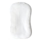 Muslin Baby Lounger Cover Soft Organic Cotton Slipcover Fits Newborn Lounger For Baby Boys And Girls (White)