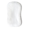 Muslin Baby Lounger Cover Soft Organic Cotton Slipcover Fits Newborn Lounger For Baby Boys And Girls (White)