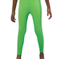LYCOT Plain Full Tight: Comfortable Compression for Active Lifestyles (in, Age, 2 Years, 3 Years, Fluorescent Green)