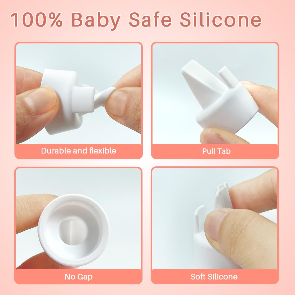 Pumpmom-Us 17Mm Oval Flanges With Soft Rim Compatible With Spectra S2 S1 9 Plus Breastpumps Accessories, Replacement Breast Shie