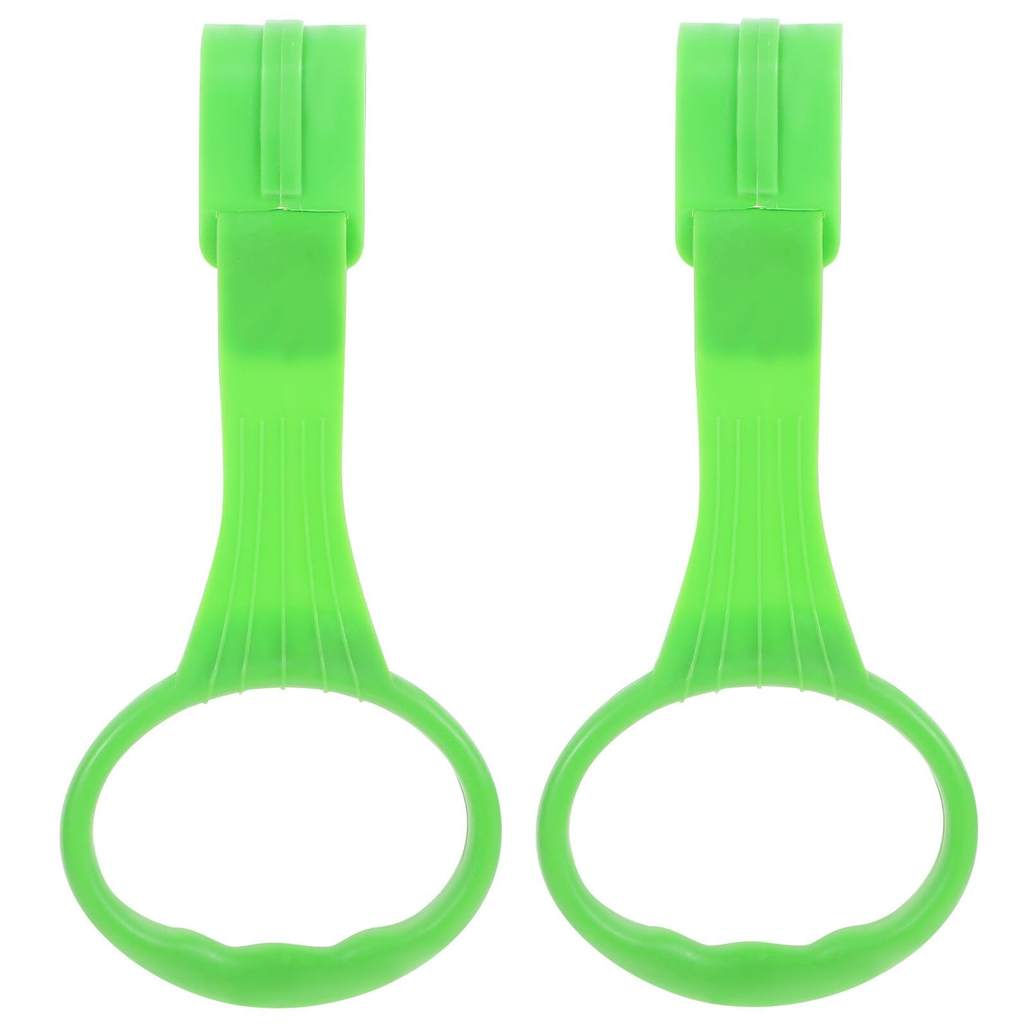 Toyvian Baby Pull up Rings: 1 Pair Baby Walking Rings, Baby Silicone Pull up Bar Playpen Pull up Rings, Infant Crib Pull Rings A