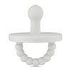 Ryan & Rose Cutie Pat Pacifier Teether (Bulb, Grey)