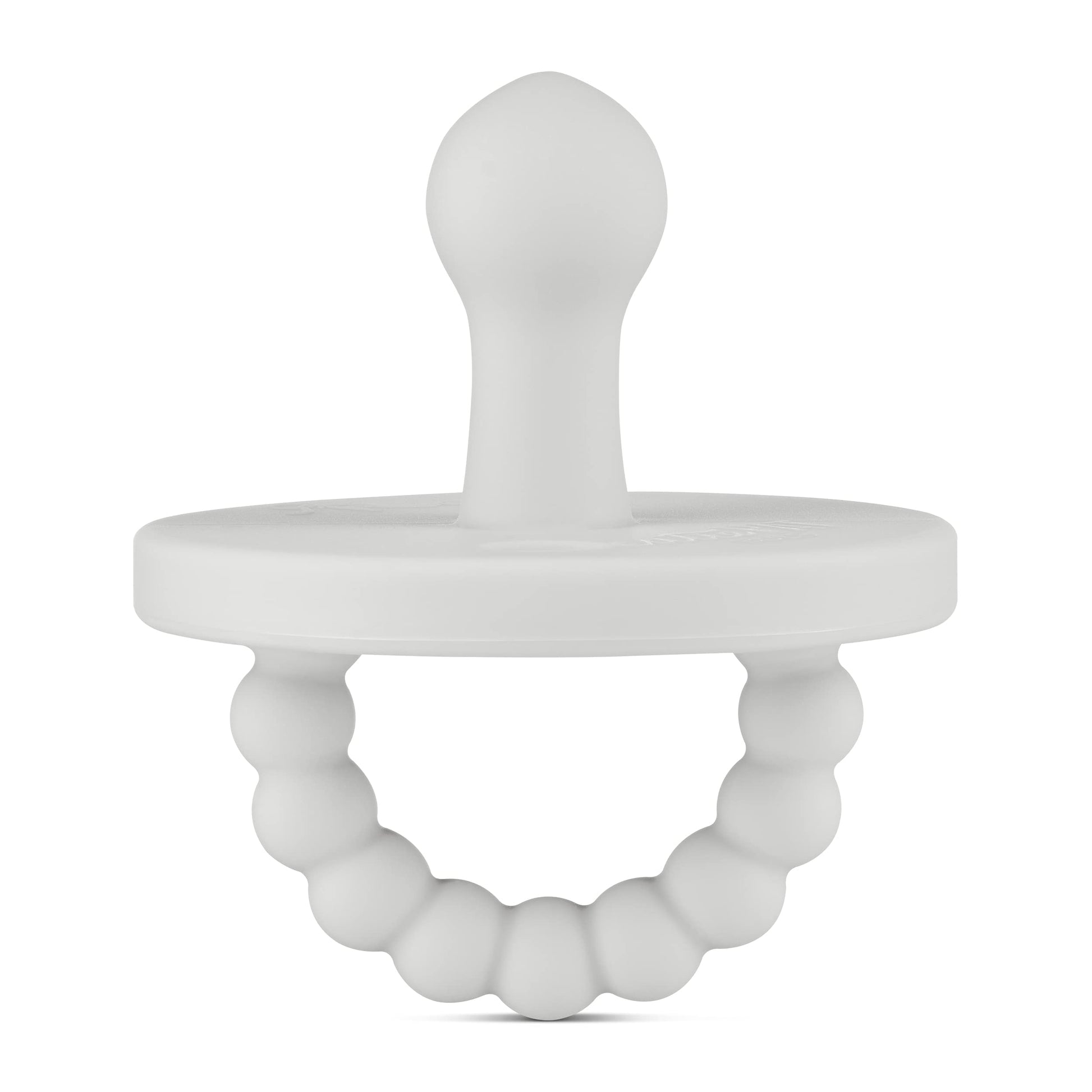 Ryan & Rose Cutie Pat Pacifier Teether (Bulb, Grey)