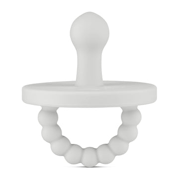 Ryan & Rose Cutie Pat Pacifier Teether (Bulb, Grey)