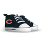 MasterPieces - NFL Baby Pre-Walkers Shoes, Officially Licensed Chicago Bears Football, High Top Sneakers, Soft Anti-Slip Soles, 